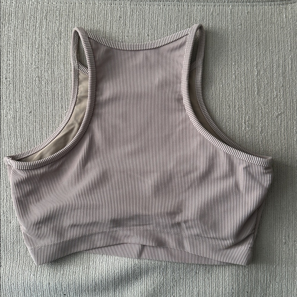 Beach Riot Neutral Ribbed Top - Picture 2 of 3